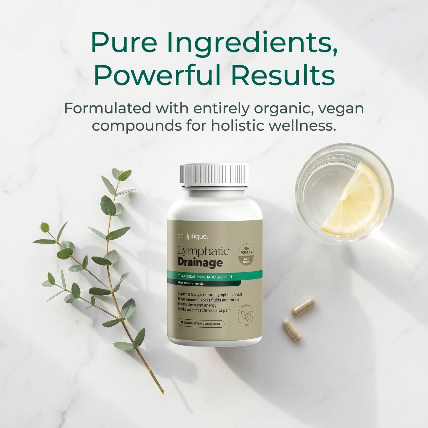 Lymphatic Drainage Herbal Support – 60 capsule  Minimum purchase quantity: 2 bottles