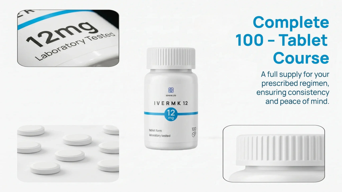 VERMK 12mg Pack of 100